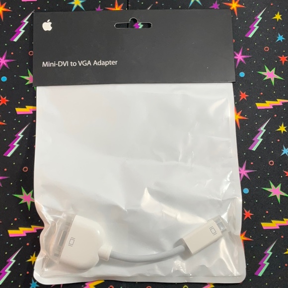 Official Apple Mini-DVI to VGA Adapter - Picture 1 of 4